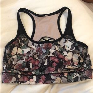* rare* Lululemon butterfly sports bra